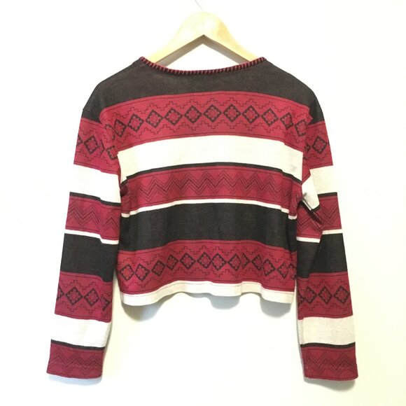 Riata Arizona Tribal Cropped Zip Up Cardigan - Picture 4 of 15